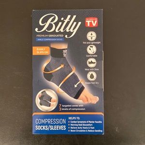 Burly premium ankle compression socks Small